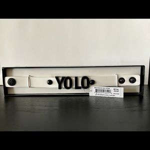 Authentic BCBG “YOLO” bracelet